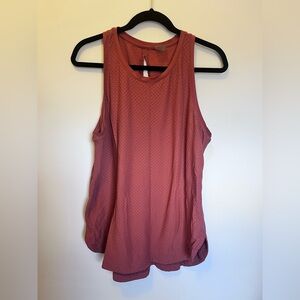 CALIA by Carrie Underwood Textured Tank Top in Dusty Pink